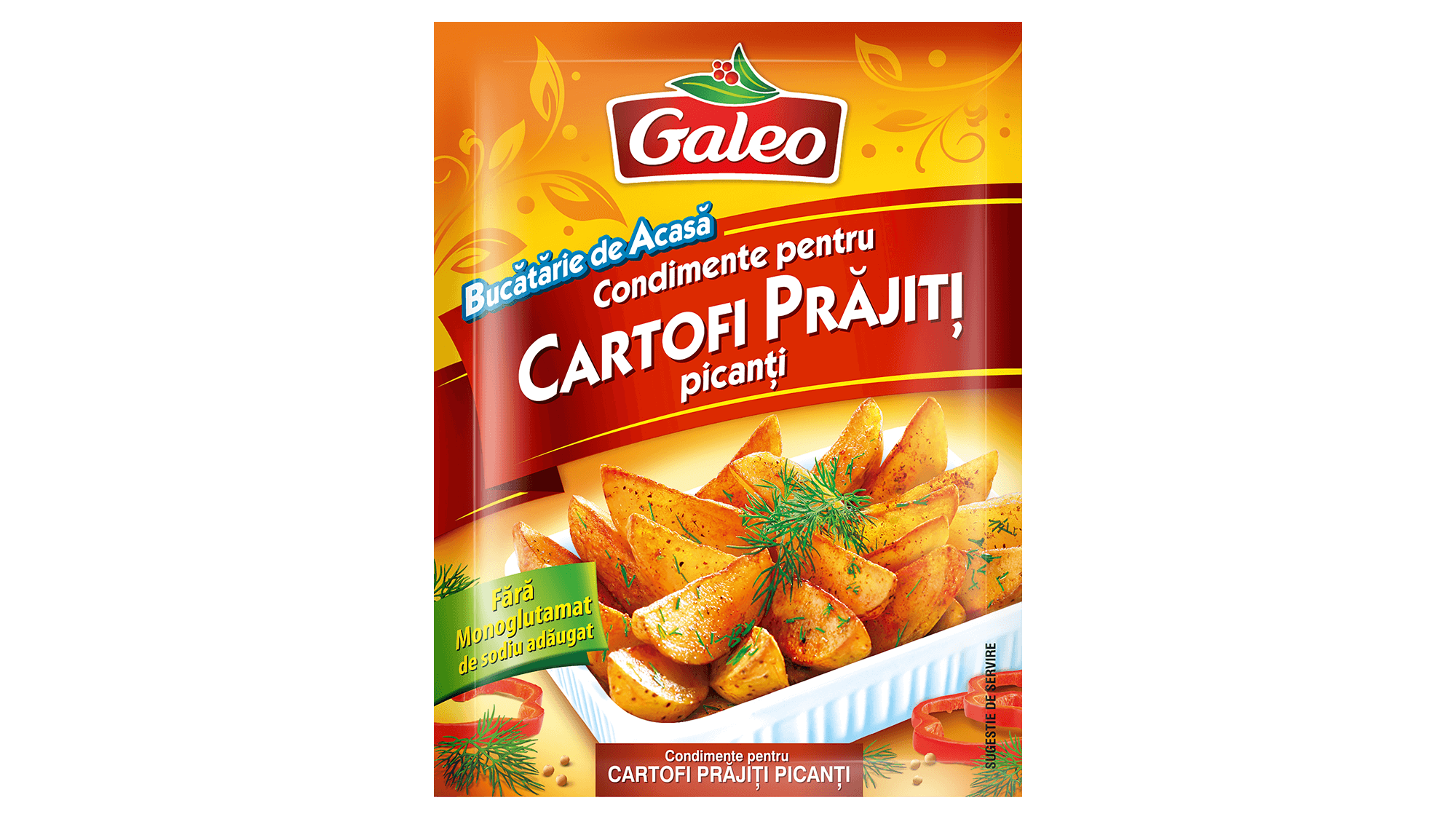 Condimente cartofi prăjiți picanți