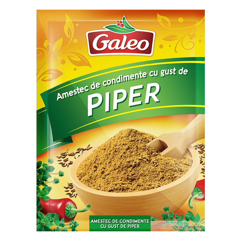 Amestec de condimente cu gust de piper