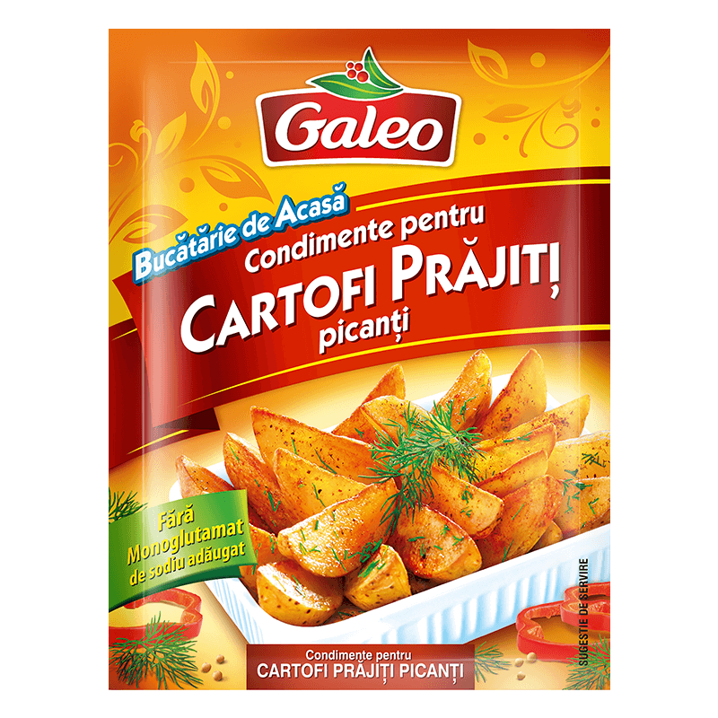 Condimente cartofi prăjiți picanți