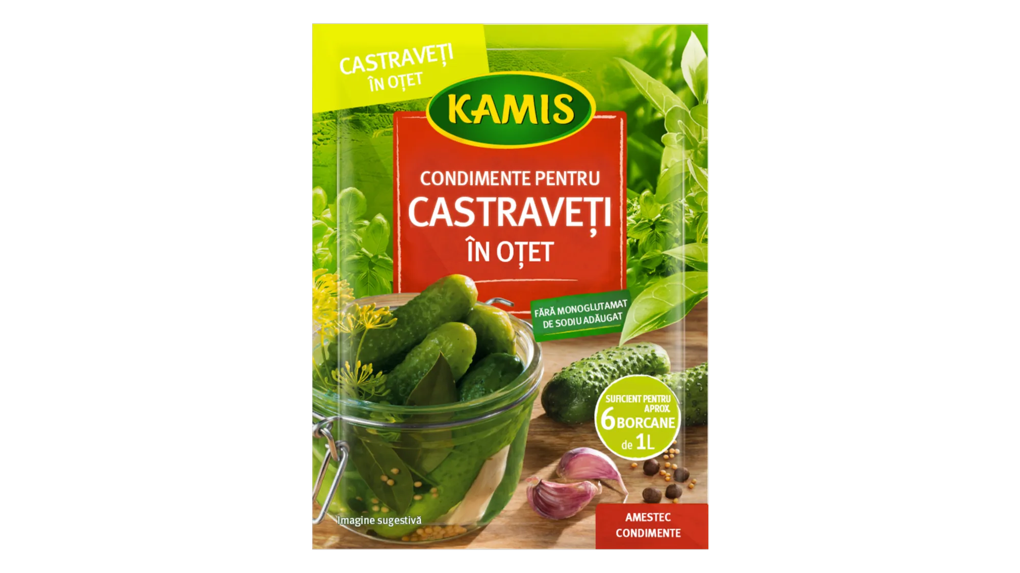 Condimente pentru castraveti in otet