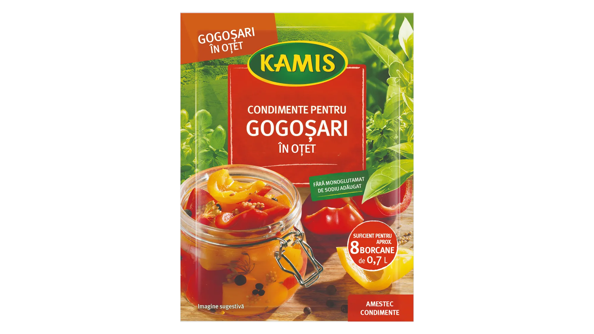 Condimente pentru gogosari in otet