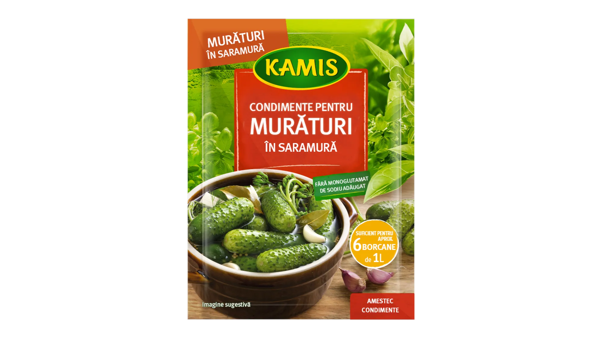 Condimente pentru muraturi in saramura