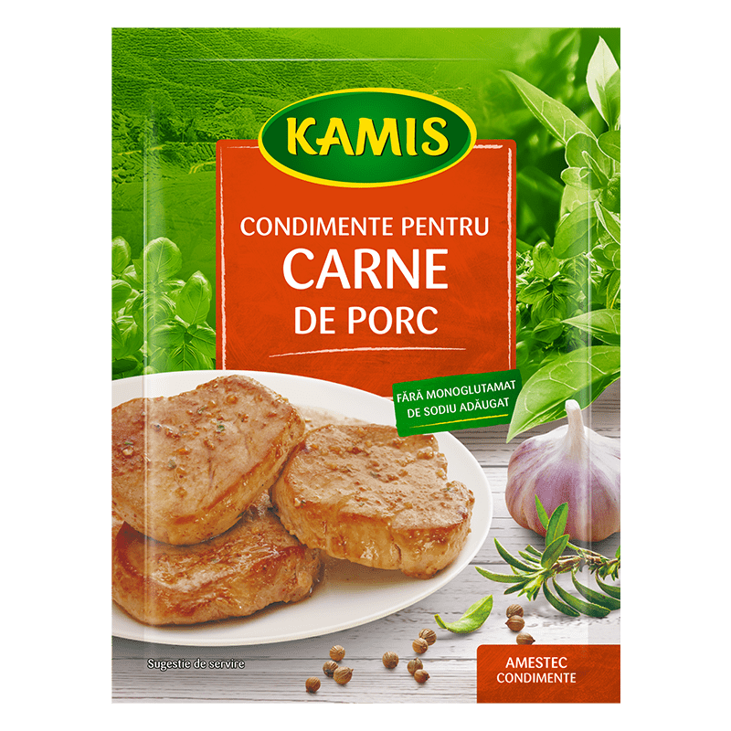 Condimente Pentru carne de porc