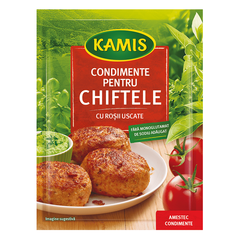 Condimente pentru chiftele cu roșii uscate