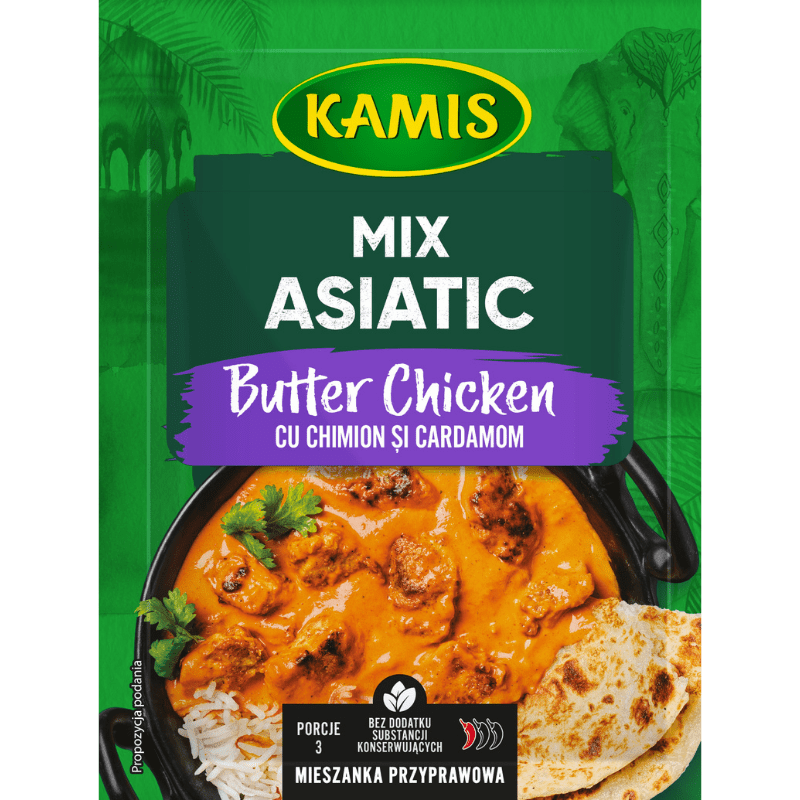 Mix Asiatic Butter Chicken 