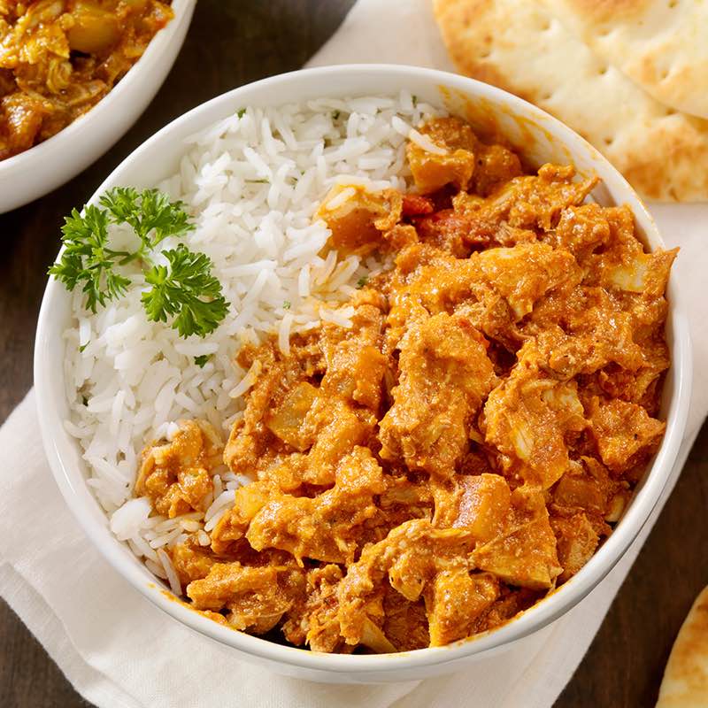 Curry cu pui ușor picant