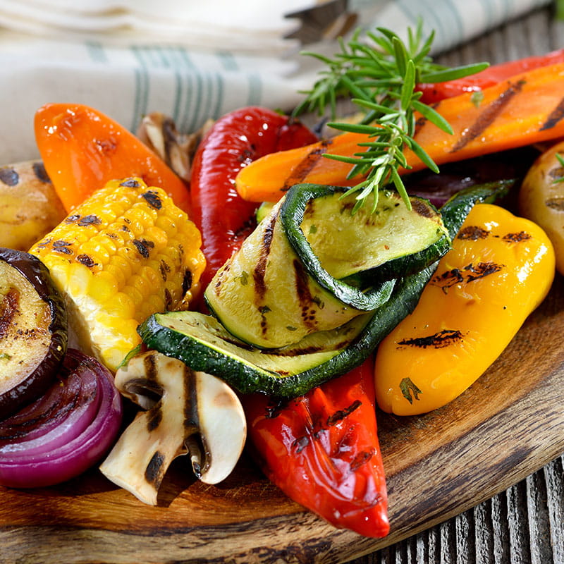 Mixed grill de legume