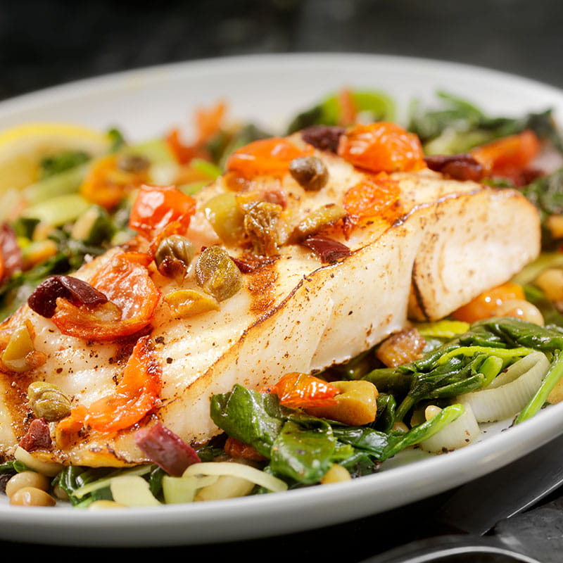 Papiote fundițe de cod cu măsline negre