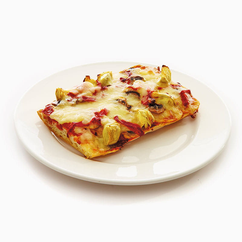 Pizza cu pâine italiană